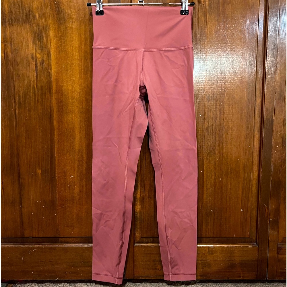 Lululemon Wunder Train High Rise Tight Leggings Pink/Mauve